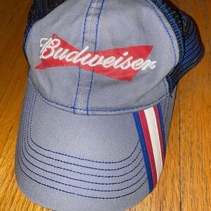 Budweiser Gray Trucker Hat, King of Beers